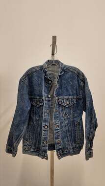 Vintage Levi's Acid Wash Denim Trucker Jacket
